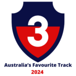 Blue and Red American Football Logo 3