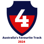 Blue and Red American Football Logo 4